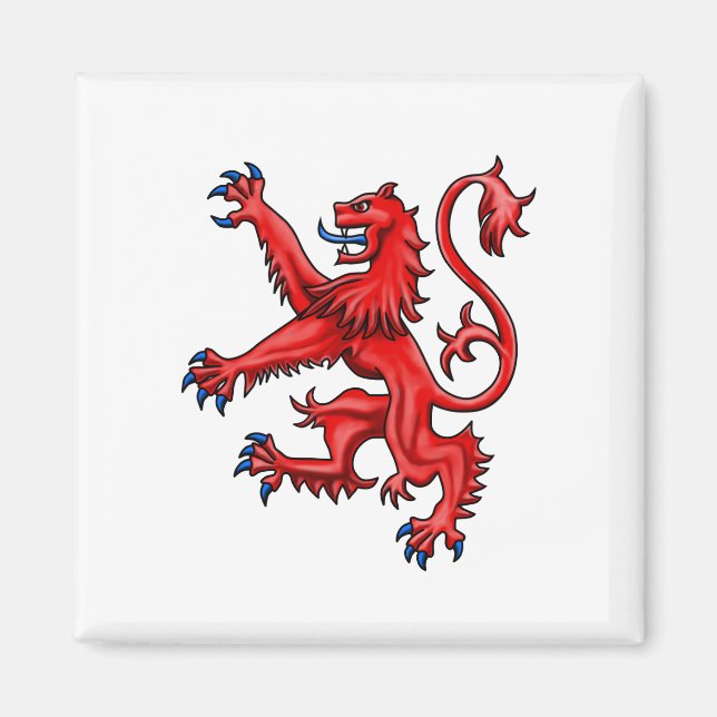 Aimant Scottish Lion Rampant (Devant)