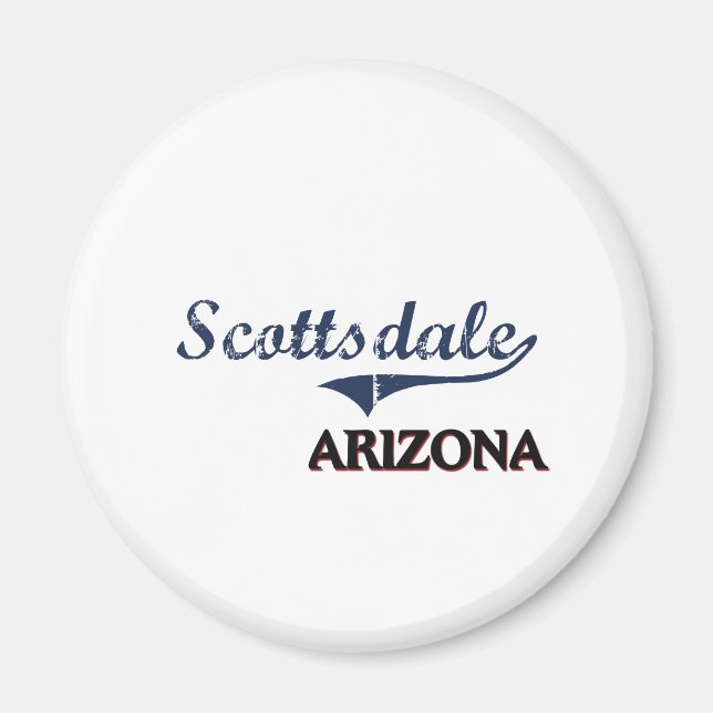 Aimant Scottsdale Arizona City Classic (Devant)