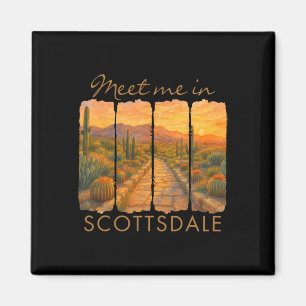 Aimant Scottsdale Arizona Voyage Coup de pinceau Rencontr