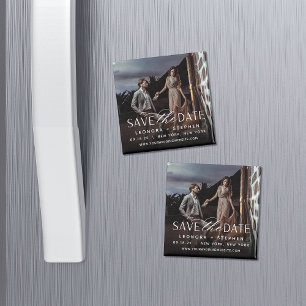 Aimant Script lisse   Photo Enregistrer la date