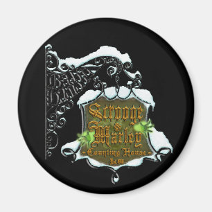 Aimant ScroogeHauntedSign