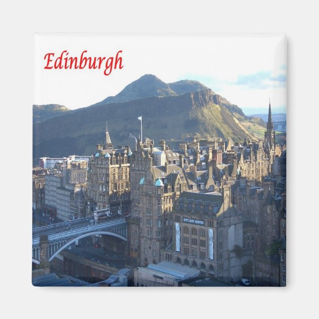 Aimant SCT004 EDINBURGH, Ecosse, Frigo (Devant)
