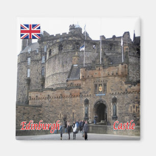 Aimant SCT020 EDINBURGH CASTLE, Scotland, Fridge