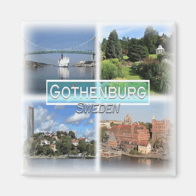 Aimant SE0025 Europe, Suède, Göteborg, Fridge (Devant)