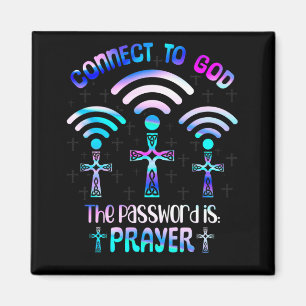 Aimant Se Connecter À Dieu Le Mot De Passe Est Prière F