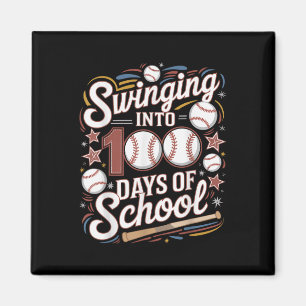 Aimant Se Transformer En 100 Jours De Baseball Scolaire