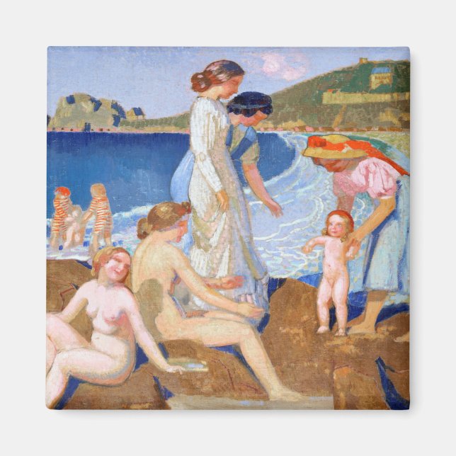 Aimant Sea Bathing, Maurice Denis (Devant)