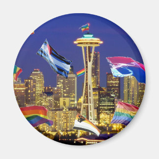 Aimant Seattle Pride