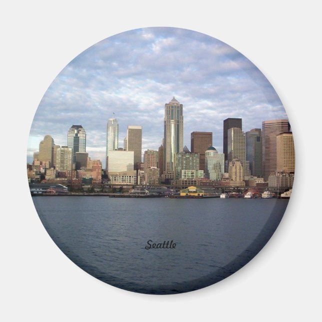 Aimant Seattle, Washington skyline (Devant)