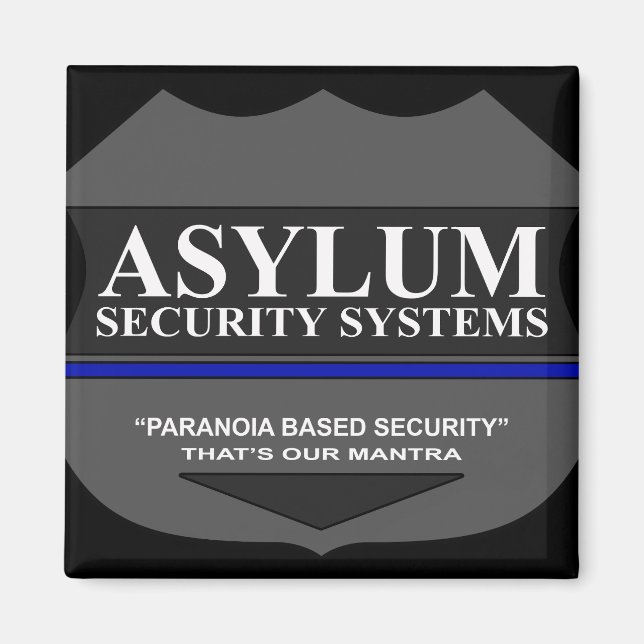 Aimant Sécurité basée sur la paranoïa (Devant)