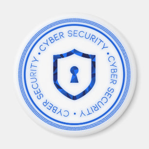 AIMANT SÉCURITÉ DE CYBER SCEAU DE BADGE