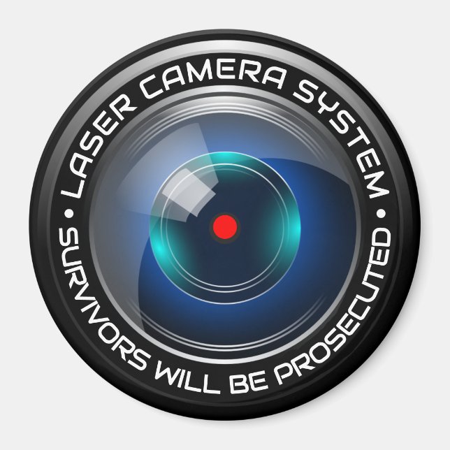 Aimant Sécurité du système de sécurité de la caméra laser (Devant)