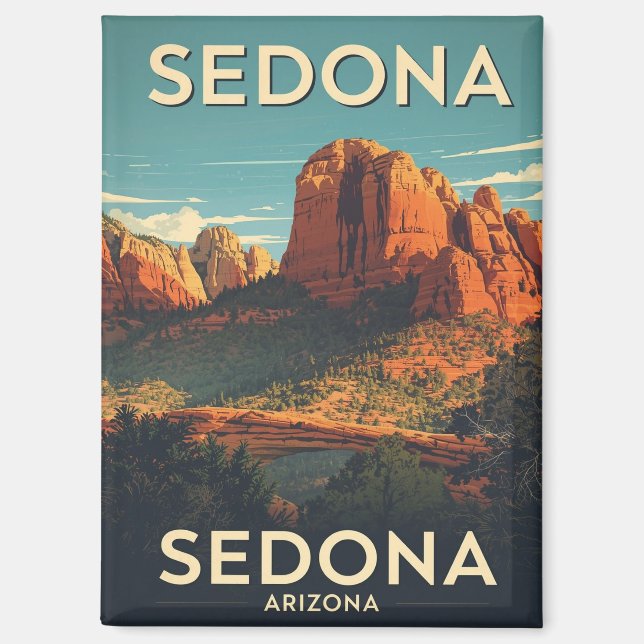 Aimant Sedona Arizona (Recto)