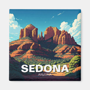 Aimant Sedona Arizona Travel Red Rocks