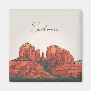 Aimant Sedona Arizona Voyage Vertical