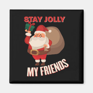 Aimant Séjour Jolly Mes amis Cool Noël Fêtes Costu