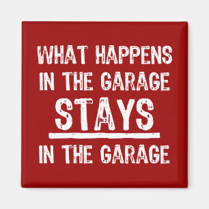Aimant Séjours dans l'aimant de garage