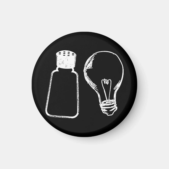 Aimant Sel & Lumière Be Ye Salt Bible Versets Matthieu 51 (Devant)