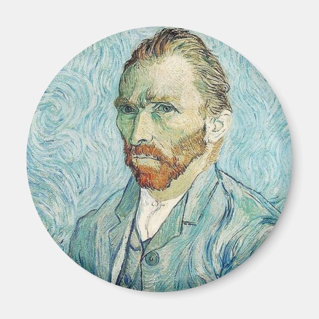 Aimant Self Portrait by Vincent Van Gogh (Devant)