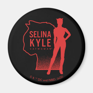Aimant Selina Kyle Catwoman - logo