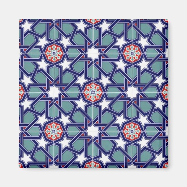 Aimant Seljuk Empire Tile Motif (Devant)
