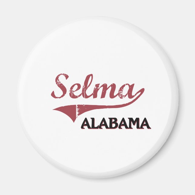 Aimant Selma Alabama City Classic (Devant)