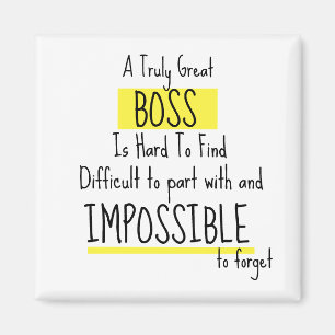 Aimant Semaine d'appréciation du patron