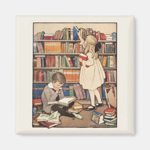 Aimant Semaine du livre pour enfants par Jessie Willcox S