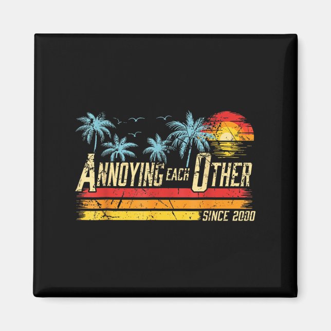 Aimant S'embêter Depuis 2000 Couple Marié Sinc (Devant)