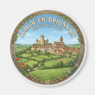 Aimant Semur-en-Brionnais France Voyage