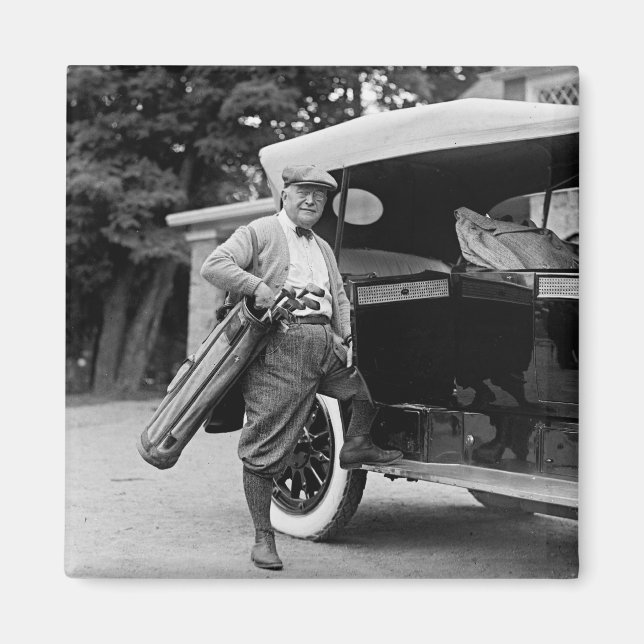 Aimant Sénateur de golf, années 1920 (Devant)