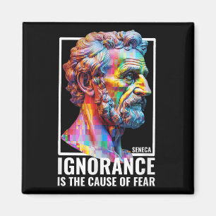 Aimant Seneca Citation Philosophie Enseignant Vie stoïque