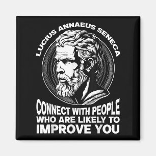 Aimant Seneca Philosophe stoïque Motivation auto-améliore