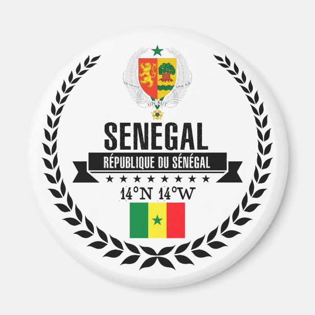 Aimant Sénégal (Devant)