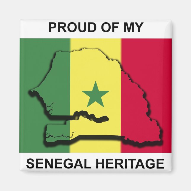 Aimant Sénégal (Devant)