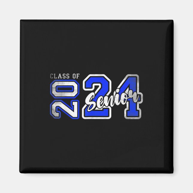Aimant Senior 2024 Class Of 2024 Seniors Graduation 2024 (Devant)