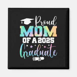 Aimant Senior 2025 Fier Maman D'Un Cl De 2025 Graduate Mo