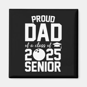 Aimant Senior 2025 Fier Papa D'Un Cl De 2025 Bowling Grad