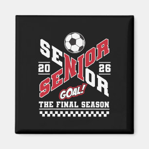 Aimant Senior 2026 Promotion 2026 Dernière Saison Maman d