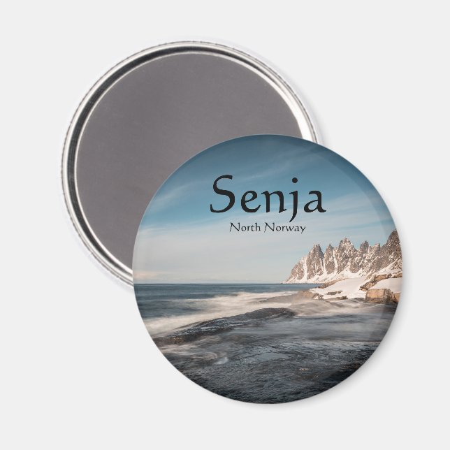Aimant Senja Norvège (Recto/Verso)