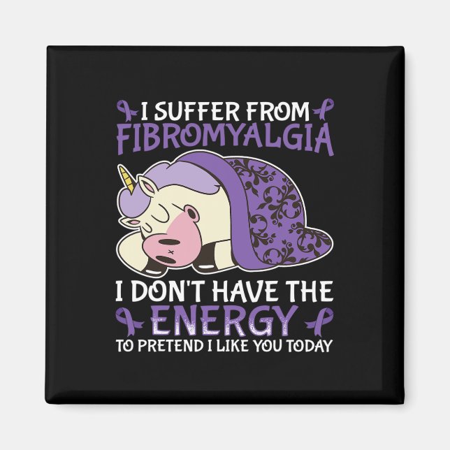 Aimant Sensibilisation à la fibromyalgie (Devant)