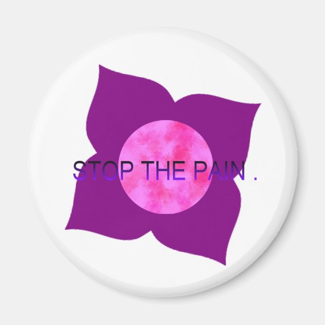 AIMANT SENSIBILISATION À LA FIBROMYALGIE (Devant)