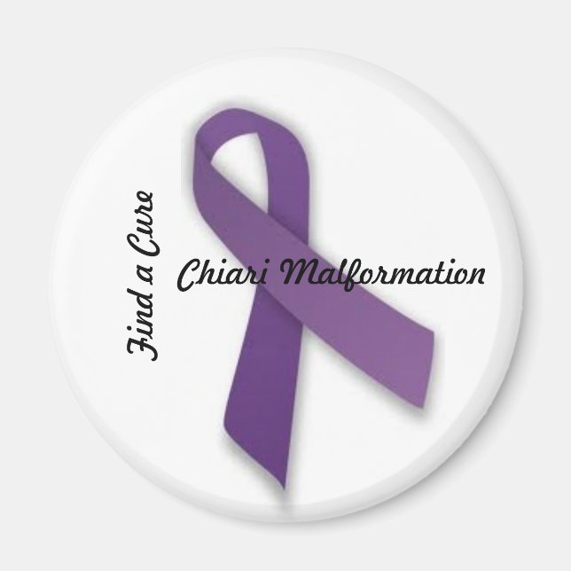 Aimant Sensibilisation à la Malformation de Chiari (Devant)