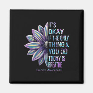 Aimant Sensibilisation à la prévention du suicide C'est b