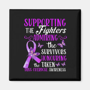 Aimant Sensibilisation À La Surdose De Drogue Belle Et Su