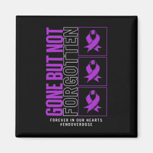 Aimant Sensibilisation À La Surdose De Drogue Disparue Ma