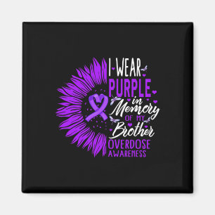 Aimant Sensibilisation À La Surdose De Drogue En Mémoire