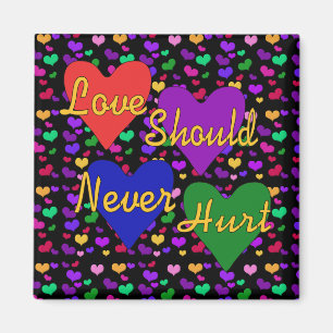 Aimant Sensibilisation à la violence domestique