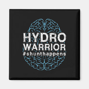 Aimant Sensibilisation à l'hydrocéphalie Chant de guerrie