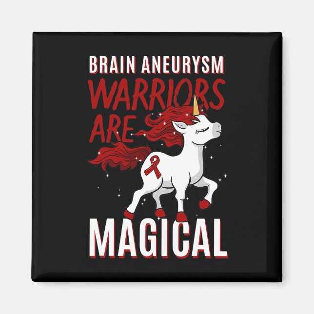Aimant Sensibilisation à l'neurysme cérébral Unicorn Supp (Devant)